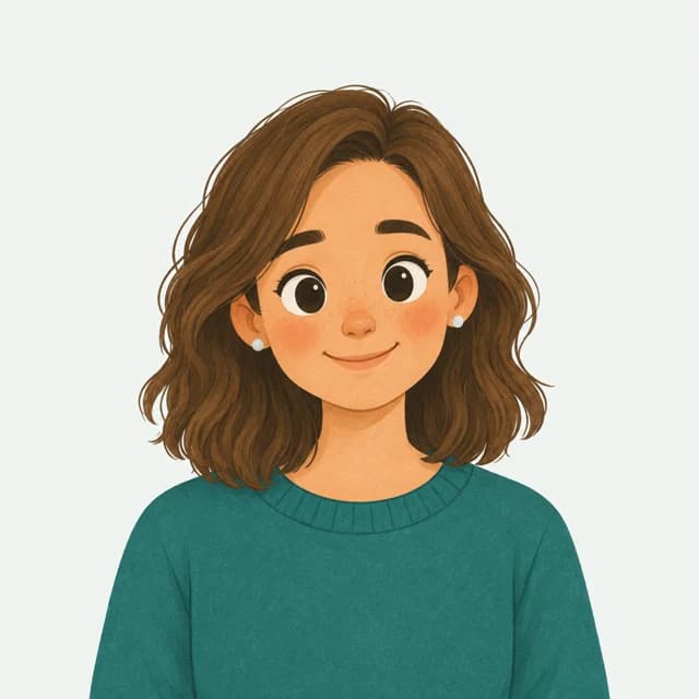 Illustrated portrait of Nora Strand